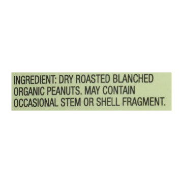 Once Again Organic Creamy Peanut Butter No Salt - Single Bulk Item - 9lb - Maras Green