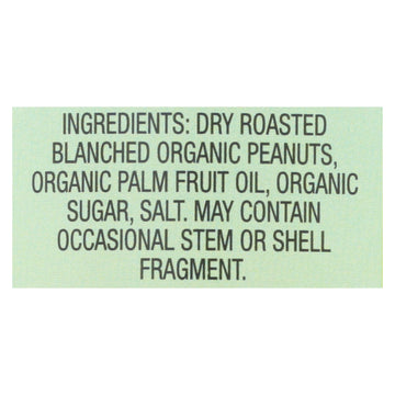 Once Again - Peanut Butter Crunch - Case Of 6 - 16 Oz - Maras Green