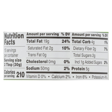 Once Again - Sunflower Butter Smooth - Case Of 6 - 16 Oz - Maras Green