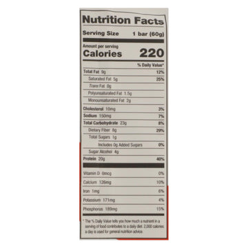 One Bar - Bar Protein Peanut Butter Cup - Case Of 12 - 60 Grm - Maras Green