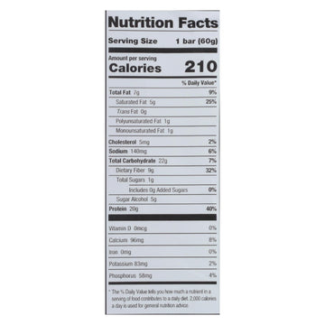 One Birthday Cake Flavored Protein Bar - Case Of 12 - 60 Grm - Maras Green