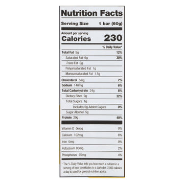 One Cinnamon Roll Protein Bar - Case Of 12 - 60 Grm - Maras Green