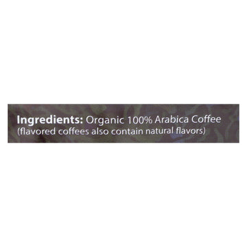 Organic Coffee Company Ground Coffee - Java Love - Case Of 6 - 12 Oz. - Maras Green