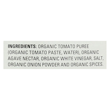 Organic Ville Organic Ketchup - Tomato - Case Of 12 - 24 Oz. - Maras Green