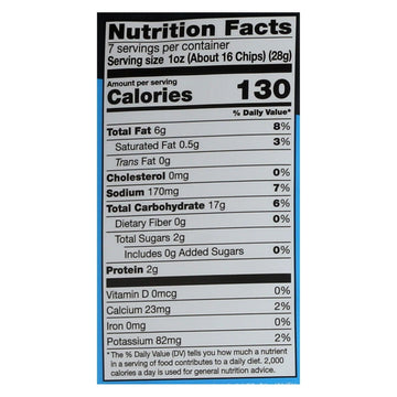 Our Little Rebellion Popcorners Chips - Cheddar Feel - good - Case Of 12 - 7 Oz - Maras Green