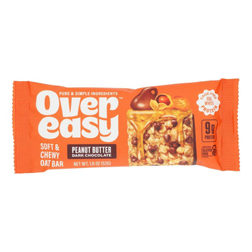 Over Easy - Breakfast Bar Peanut Butter Chocolate - Case Of 12 - 1.8 Oz - Maras Green