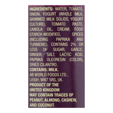 Pataks Simmer Sauce - Tikka Masala Curry - Medium - 15 Oz - Case Of 6 - Maras Green