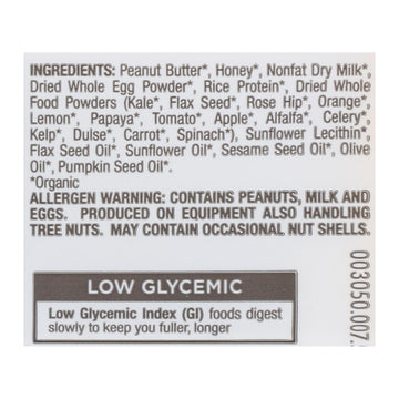 Perfect Bar Peanut Butter Bar - Case Of 8 - 2.5 Oz - Maras Green