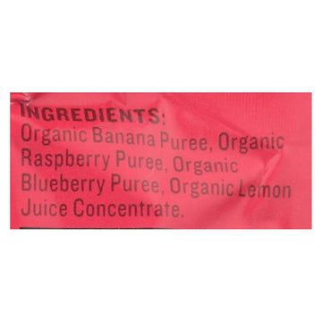 Peter Rabbit Organics Fruit Snacks - Raspberry Banana And Blueberry - Case Of 10 - 4 Oz. - Maras Green