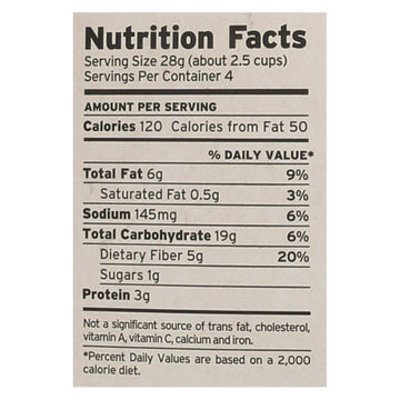 Pipcorn Mini Popcorn - Sea Salt - Case Of 12 - 4 Oz. - Maras Green