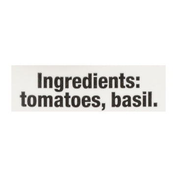 Pomi Tomatoes - Tomatoes Crshd With Basil - Case Of 12 - 13.8 Oz - Maras Green