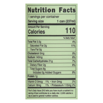 Pop & Bottle - Grn/tea Matcha Latte - Case Of 12 - 8 Fz - Maras Green