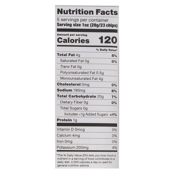 Popchips Potato Chip - Sea Salt - Case Of 12 - 5 Oz - Maras Green