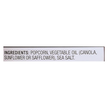 Popcorn Indiana Popcorn - Sea Salt - Case Of 12 - 4.75 Oz. - Maras Green
