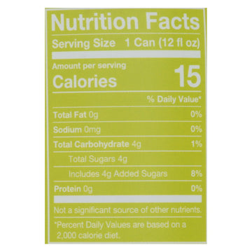 Poppi - Prebio Soda Ginger Lime - Case Of 12 - 12 Fz - Maras Green