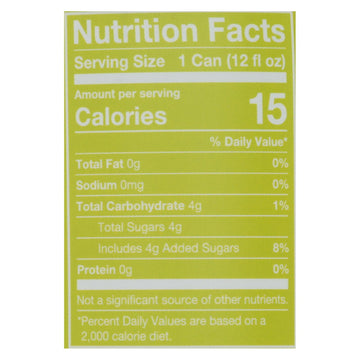 Poppi - Prebio Soda Ginger Lime - Case Of 12 - 12 Fz - Maras Green