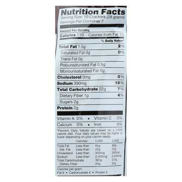 Pretzel Crisp Thin, Crunch Pretzel Crackers - Case Of 12 - 7.2 Oz - Maras Green