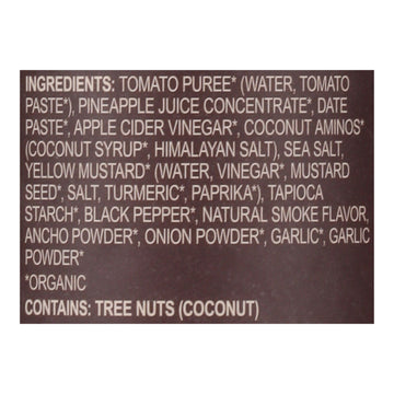 Primal Kitchen - Sauce Bbq Hawaiian - Case Of 6 - 8.5 Oz - Maras Green