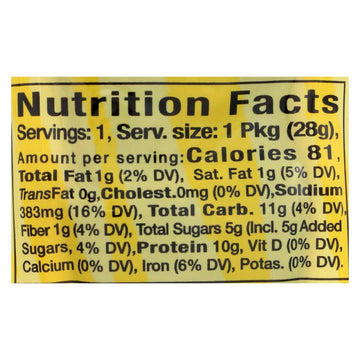 Primal Strips Vegan Jerky - Meatless - Soy - Texas Bbq - 1 Oz - Case Of 24 - Maras Green