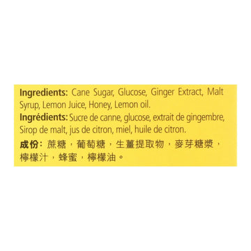 Prince Of Peace - Tea Instant Lemon Ginger Honey Cry - Case Of 6 - 10 Bag - Maras Green