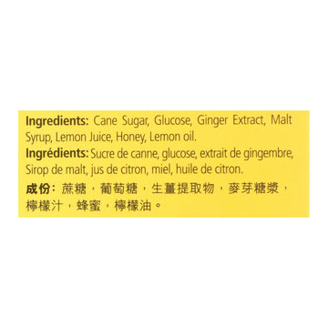 Prince Of Peace - Tea Instant Lemon Ginger Honey Cry - Case Of 6 - 10 Bag - Maras Green