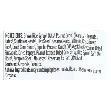 Probar Organic Peanut Butter Bar - Case Of 12 - 3 Oz - Maras Green