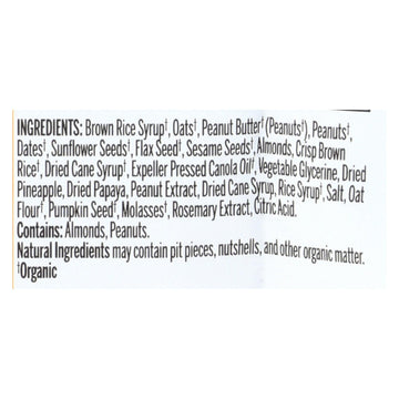 Probar Organic Peanut Butter Bar - Case Of 12 - 3 Oz - Maras Green