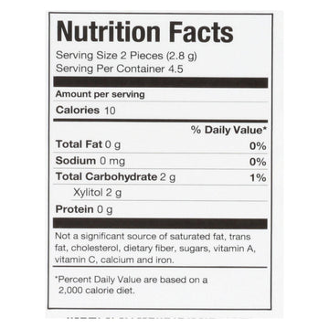 Pur Gum Gum - Chocolate Mint - Case Of 12 - 9 Count - Maras Green