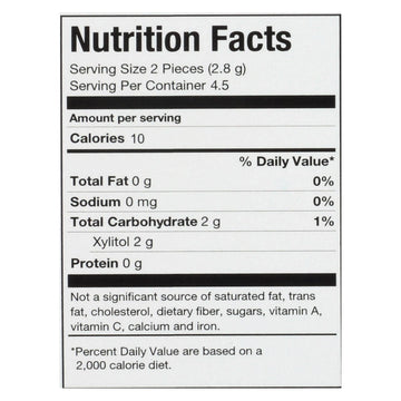 Pur Gum - Wintergreen - Aspartame Free - 9 Pieces - 12.6 G - Case Of 12 - Maras Green