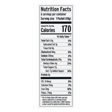 Purely Elizabeth - Oatmeal Chocolate Chunk 6pk - Case Of 6 - 9.12 Oz - Maras Green