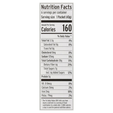 Purely Elizabeth - Sugar Free Oatmeal Classic Cinnamon - Case Of 6 - 9.12 Oz - Maras Green