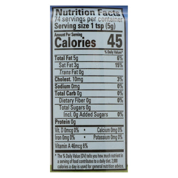 Purity Farms Ghee - Clarified Butter - Case Of 12 - 13 Oz. - Maras Green