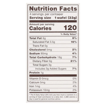 Rip Vanilla Wafels - Wafel Dtch Caramel Vanilla 4pk - Case Of 12 - 4.64 Oz - Maras Green