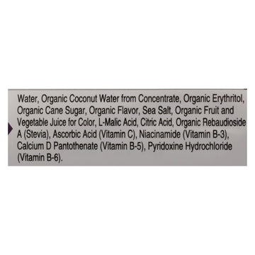 Roar Organic - Water Blueberry Acai - Case Of 12 - 18 Fz - Maras Green