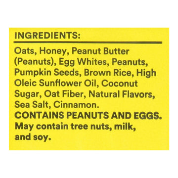 Rxbar - Bar Am Honey Cinnamon Peanut Butter - Case Of 12 - 1.9 Ounces - Maras Green