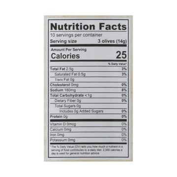 Santa Barbara Bars Santa Barbara Olive Co. Anchovy Stuffed Olives - Case Of 6 - 5 Oz - Maras Green