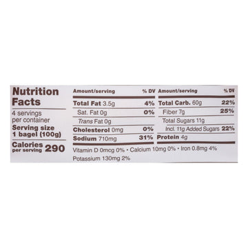 Schar - Bagel Plain - Case Of 4 - 14.1 Oz - Maras Green