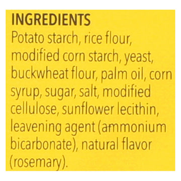 Schar Italian Breadsticks Gluten Free - Case Of 10 - 5.3 Oz. - Maras Green