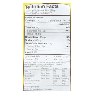 Schar Shortbread Cookies Gluten Free - Case Of 12 - 7 Oz. - Maras Green