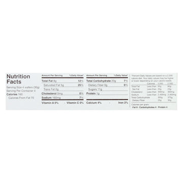 Schar Vanilla Wafers Gluten Free - Case Of 12 - 4.4 Oz. - Maras Green