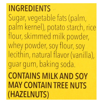 Schar Vanilla Wafers Gluten Free - Case Of 12 - 4.4 Oz. - Maras Green