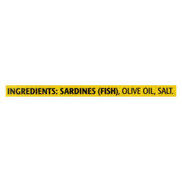 Season Brand Sardines In Pure Olive Oil - Salt Added - Case Of 12 - 4.375 Oz. - Maras Green