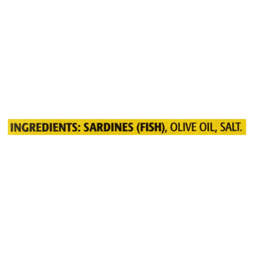 Season Brand Sardines In Pure Olive Oil - Salt Added - Case Of 12 - 4.375 Oz. - Maras Green