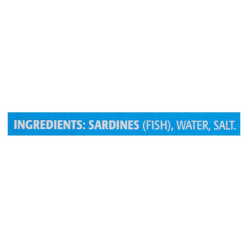 Season Brand Sardines - Skinless And Boneless - In Water - Salt Added - 3.75 Oz - Case Of 12 - Maras Green