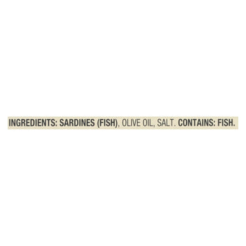 Season Sardines In Olive Oil - Case Of 12 - 4.375 Oz - Maras Green