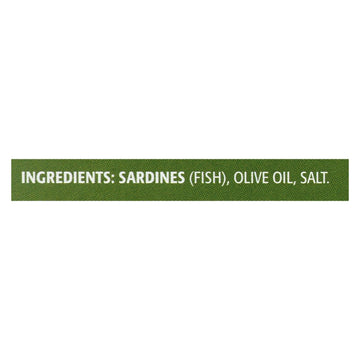 Season Skinless & Boneless Sardines In Pure Olive Oil - Case Of 12 - 3.75 Oz - Maras Green