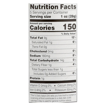 Sensible Portions Sour Cream & Onion Garden Veggie Chips In A Canister - Case Of 12 - 5 Oz - Maras Green