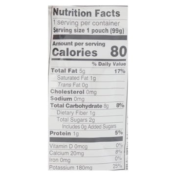 Serenity Kids Llc - Pouch Squashes - Case Of 6 - 3.5 Oz - Maras Green