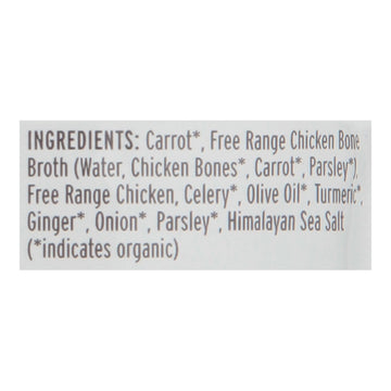 Serenity Kids - Pouch Trmrc Chicken Bne Brth - Case Of 6 - 3.5 Oz - Maras Green