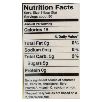 Shady Maple Farms 100 Percent Pure Organic Maple Sugar - Case Of 8 - 8.8 Oz. - Maras Green